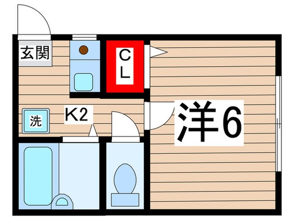 第三広田マンションの物件間取画像